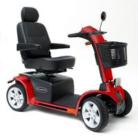 Pride Pursuit Mobility Scooter - Candy Apple Red - S713