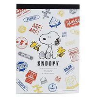 Peanuts Snoopy & Woodstock Design Memo Note Pad