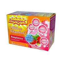 Wholesale Alacer Emergen-C Vitamin C Fizzy Drink Mix Raspberry - 1000 mg - 30 Packets, [Health Supplements, Vitamins]