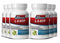 5-htp Plus - L-5-htp 377mg - 5 HTP Supplement to Promote Mood and Metabolism (6 Bottles 180 Capsules)