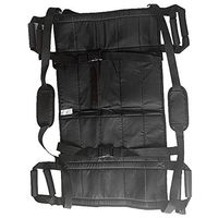 Nurth Patient Padded Wheelchair Safety Belt Lift Stair Slide Board Transfer Emergency Evacuation Chair Full Body Medical Lifting Sling Sliding Transferring Disc 4 Handles for Bedridden (Lie Down pad)