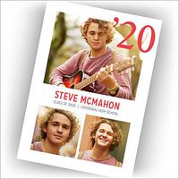 Graduation Box Trio Photo Announcements - Set of 192-3894