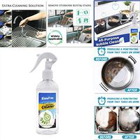 Indexshop Super Cleaner Rinse-Free Cleaning Spary Effective All Purpose Cleaning Foam - Natural Multi-Purpose Kitchen and Bathroom Cleanser, Best for Grease Kitchen 100ML (White)