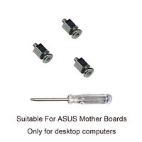 HFEIX M.2 Standoff and Screw for M.2 Drives ASUS Motherboard M.2 Screw (3 Sets)