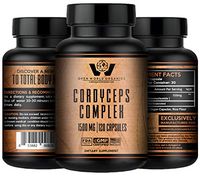 CORDYCEPS Complex - Cordyceps Sinensis - Reishi - Lions Mane - Immunne Support and Booster -by OPEN WORLD ORGANICS