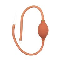 SUPVOX Enema Bulb Reusable Anal Douche Vagina Cleaning Kit (Red)