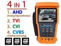 Evertech Cctv Multi-function Tester PRO M - Built-in Digital Multimeter - 3.5" LCD Monitor Cctv Tester Video / PTZ Tester / Security Camera / Cable Tester /Cctv Monitor Test Tester + Multimeter 11 in One Function