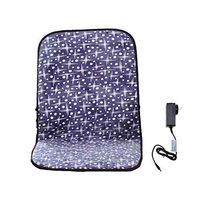 WOOLALA Heating Pad for Home, Adjustable Temp Heated Mat Office Chair Cushion with Heat Therapy for Back Lumbar Hip Thigh, 24V Low Voltage/Washable/Infrared Fast Heat Up