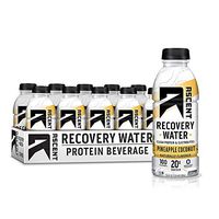 Ascent Protein Recovery Water - Pineapple Coconut - 16.9 fl oz Bottle - Pack of 12
