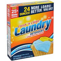 Fresh 'N Clean Laundry Detergent Powder, Spring Fresh Scent, 24 oz.