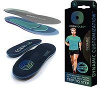 Edensoles - Shoe Insoles for women and men - The only inserts that shape to your feet, step after step. (Medium - Regular Arch Men 8 - 10.5. Women 10 - 12.5)