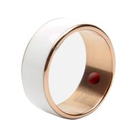 SEniutarm R3F Multifunctional Waterproof NFC Chip Smart Finger Ring for Android WP Phone - Silver US 12