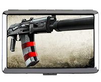Cigarette Hard Box and Holder,Weapon Submachine GunBusiness Credit ID Card Holder
