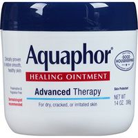 Aquaphor Healing Ointment - Moisturizing Skin Protectant for Dry Cracked Hands, Heels and Elbows - 14 oz. Jar