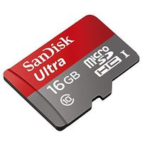 Professional Ultra SanDisk 16GB Hipstreet HS-10DTB12A-16MG MicroSDHC card with CUSTOM Hi-Speed, Lossless Format! Includes Standard SD Adapter. (UHS-1 Class 10 Certified 80MB/s)