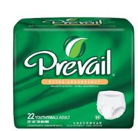 First Quality PV-511 PT# PV-511- Brief Incontinence Prevail Breathable Pull On Sm 20-34' 88/CA