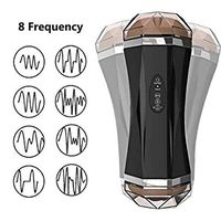 Zx-Fjb Personal Tools Sweet Voice Smart Deluxe Aircraft Cup Powerful Thrusting Multiple Modes Electric Masturabation Cup 3D Channel Pocket Toys For Successful Man Underwear For Men Electric Cup Cool T