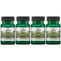 Swanson Black Currant Extract 200 mg 30 Veg Caps 4 Pack