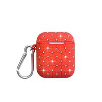 Kanzd Luxury ProtectiveCase Cover Protector Case Compatible with Airpods Pro Charging Case (Red)