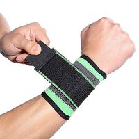 Uninova Wrist Brace - Adjustable Compression Wrist Support Strap - 3 Sizes Available (Pair, Extra Large)