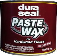 Dura Seal Wood Paste Wax - Coffee Brown - 6 Lb Can