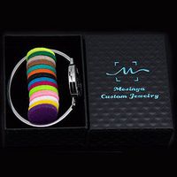 Mesinya New 30mm Tree of Life Aromatherapy /316L s.Steel Essential Oils Diffuser Locket Bracelet Bangle 7'' Wrist