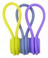 REGOU Magnet Earphone Winder 3pcs Cable Organizers Magnetic Cable Clips Earbuds Cords Winder Bookmark Clips USB Cable Manager Wrap Ties Straps