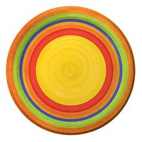 Creative Converting 8 Count Paper Dessert Plates, Summer Pottery