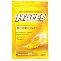 Halls Plus Drops Honey-Lemon 25 Each (Pack of 3)