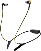 Audio-Technica Solid Bass in-Ear Bluetooth Headphones Black Chrome/Gold