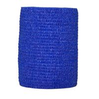 Covidien 4584BC Kendall Cohesive Stretched Bandage, 4" x 5 yd. Size, Blue (Pack of 18)
