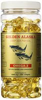 Golden Alaska Deep Sea Fish Oil Omega-3, 1000 Mg, 200 Capsules