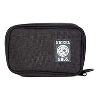 Nickel Bags Pod Key Chain | Herb Accessories Travel Pouch with Padded Interior (Black, 7 in)