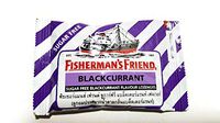 Foxnamiz Fisherman's Friend Sugar Free BlackCurrant Flavour Lozenges, 25g Sachet (Pack of 12) New