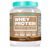 Eat the Bear, Naturally Grass Fed Whey Protein Powder, Keto Friendly Protein Powder, 115 Calories, All Natural, Gluten Free (25 Servings, Chocolate)
