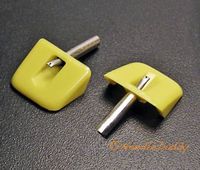 BRAND NEW JUKEBOX NEEDLE PAIR FITS Seeburg SHOWCASE-YELLOW PAIR!