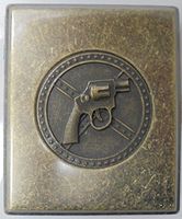 Eclipse BRONZE Cigarette case. Holds kings. Holds 20 cigarettes. 3102BP-1