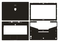 Special Laptop Black carbon fiber Vinyl Skin Stickers Cover Guard for MSI GS70 17.3"