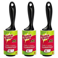 Scotch Brand Lint Rollers, Removes Lint from Clothes, Linens, Furniture, Great Household Item, 70 Sheets (Pack of 3)