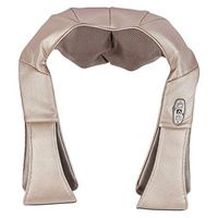 iRest Back Neck and Shoulder Massager Shiatsu 3D Deep Kneading Massage with Heat for Back & Full Body,Use at Home, Car, Office