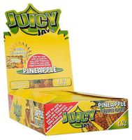 Juicy Jay's Flavored Papers 32 Leaves 1 1/4 Pineapple Pack Of 24