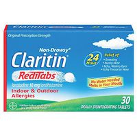 Claritin 24 Hour Non-Drowsy Allergy RediTabs, 10 mg, 30 Count