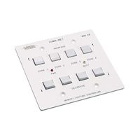 Leviton N0400-CP0 Remote Memory Control Panel with 4 Selectable Control Zones