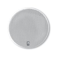 PolyPlanar 5-¼" Platinum Round Marine Speaker - (Pair) White