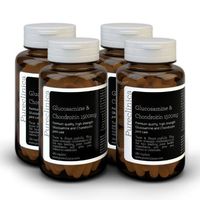 1500mg Glucosamine HLC and Chondroitin x 720 Tablets (4 Bottles of 180 Tablets - 1 Years Supply). SKU: GC53x4