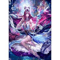 Meidexian888 DIY 5D Diamond Painting,5D Embroidery Paintings Rhinestone Pasted DIY Diamond Painting Cross Stitch