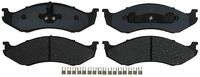 ACDelco 14D477CH Advantage Ceramic Front Disc Brake Pad Set