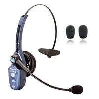 VXi Blueparrott B250-XTS Bluetooth Headset Bundle -203890 | Bonus Microphone Cushions | NFC Enabled | Windows PC and MAC Compatible - (B250-XTS w/Bonus Cushions)