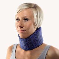 BORT StabiloNec® Eco, Soft Cervical Collar for Neck Pain (Beige, Three- 22"L x 4.3"/ 11cm w)