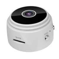 Mini WiFi Spy Camera, Wireless Hidden Camera with Auto Night Vision/Motion Sensor HD 1080P Video Recorder Security Monitoring Support Phone/Android Phone/Pad/PC,White